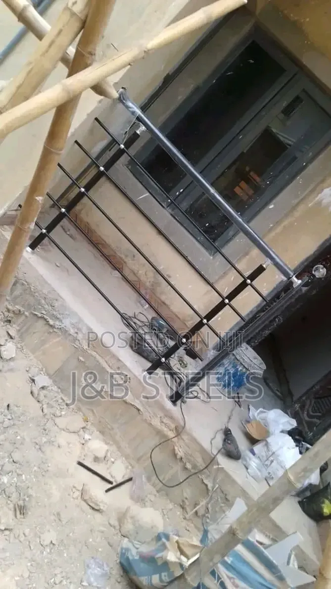 Black Aluminum Handrail