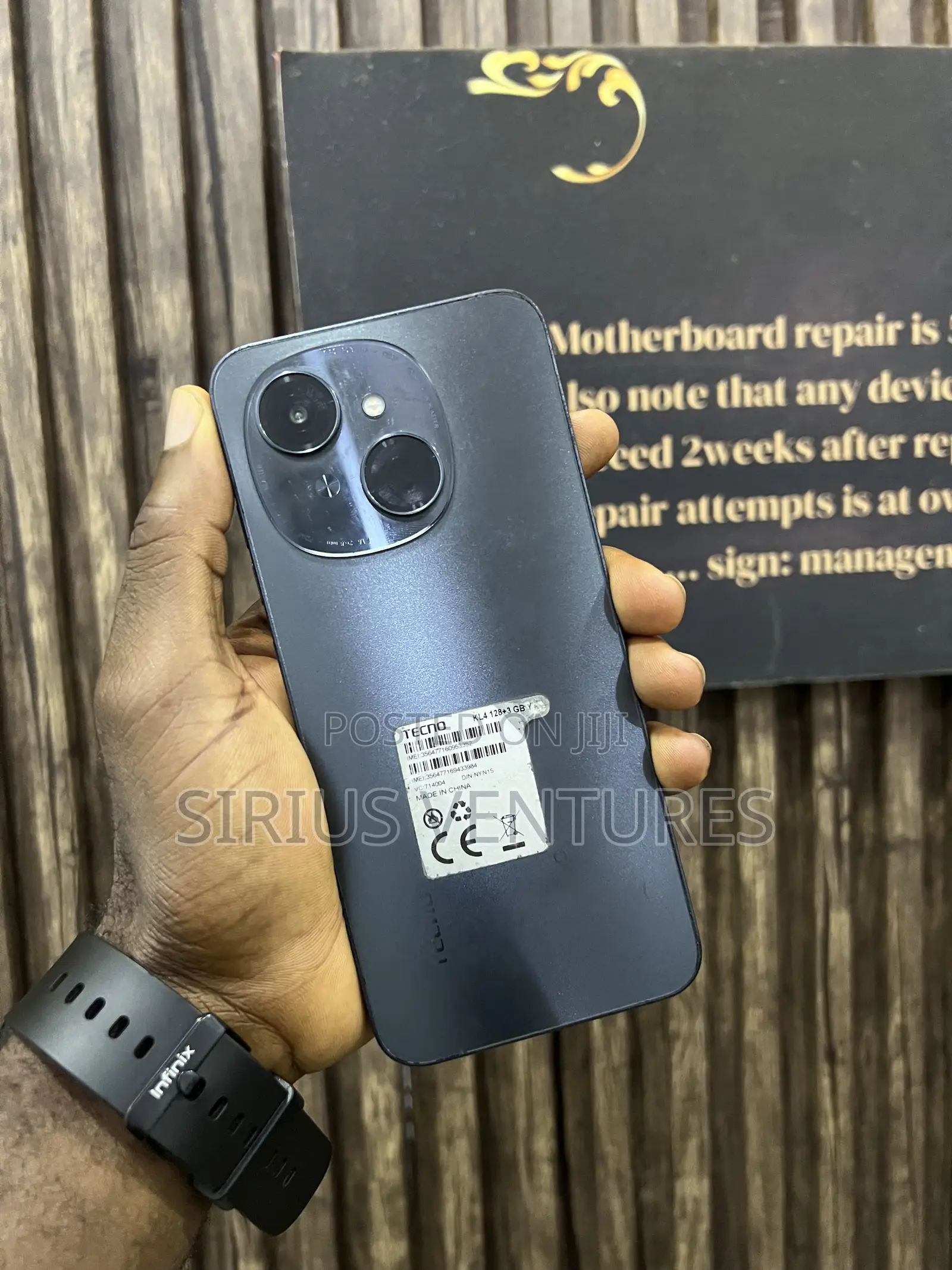 Tecno Pop 9 128 GB Black