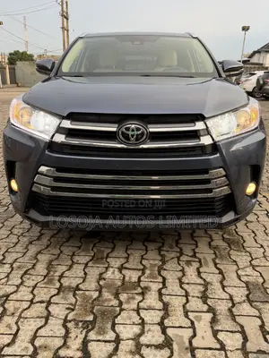 Toyota Highlander XLE 2019 Blue