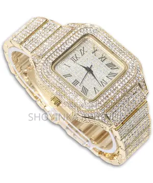 Men’s Diamond Encrusted Watch