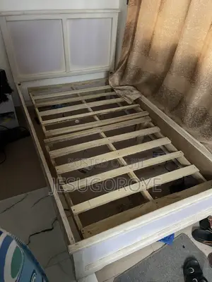 Bed Frame and Wardrobe