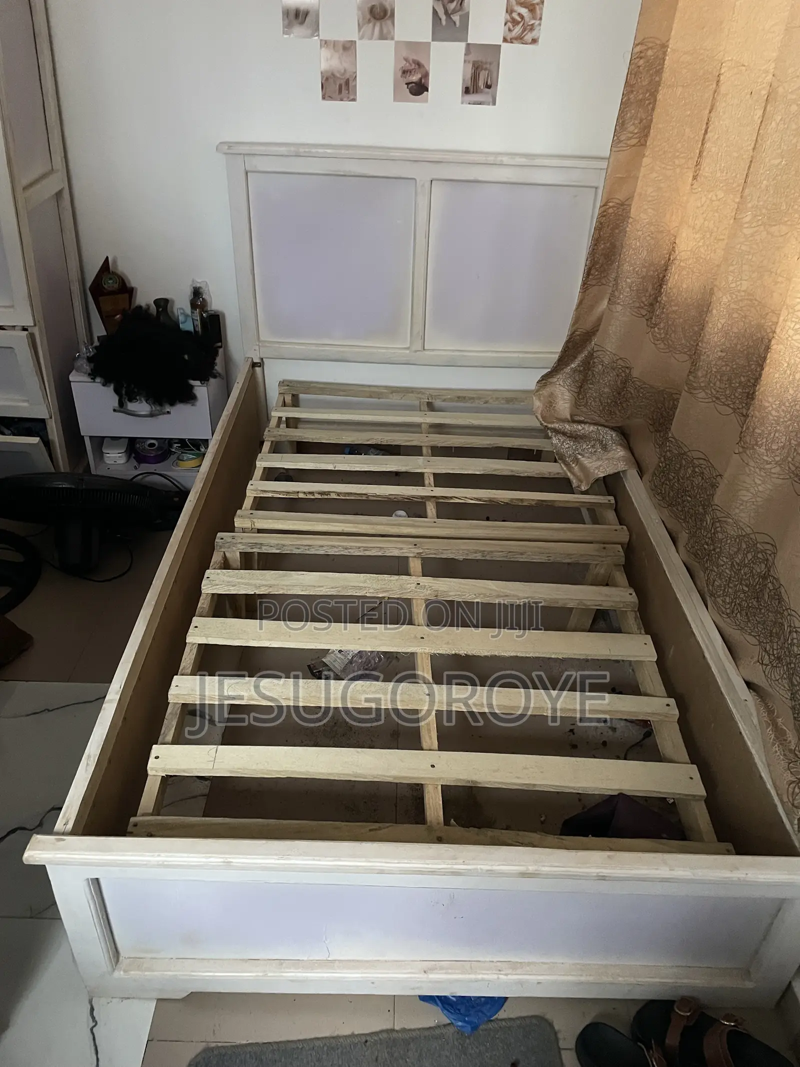 Bed Frame and Wardrobe