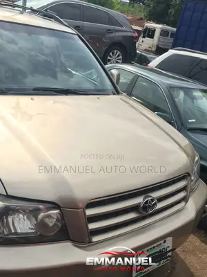 Toyota Highlander V6 2007 Gold