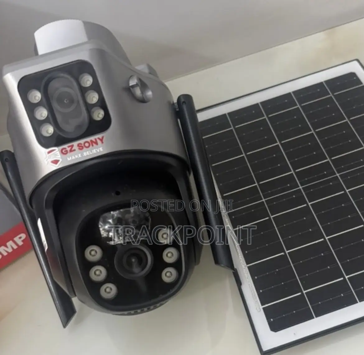 Dual-Lens Solar Powered Best CCTV Camera