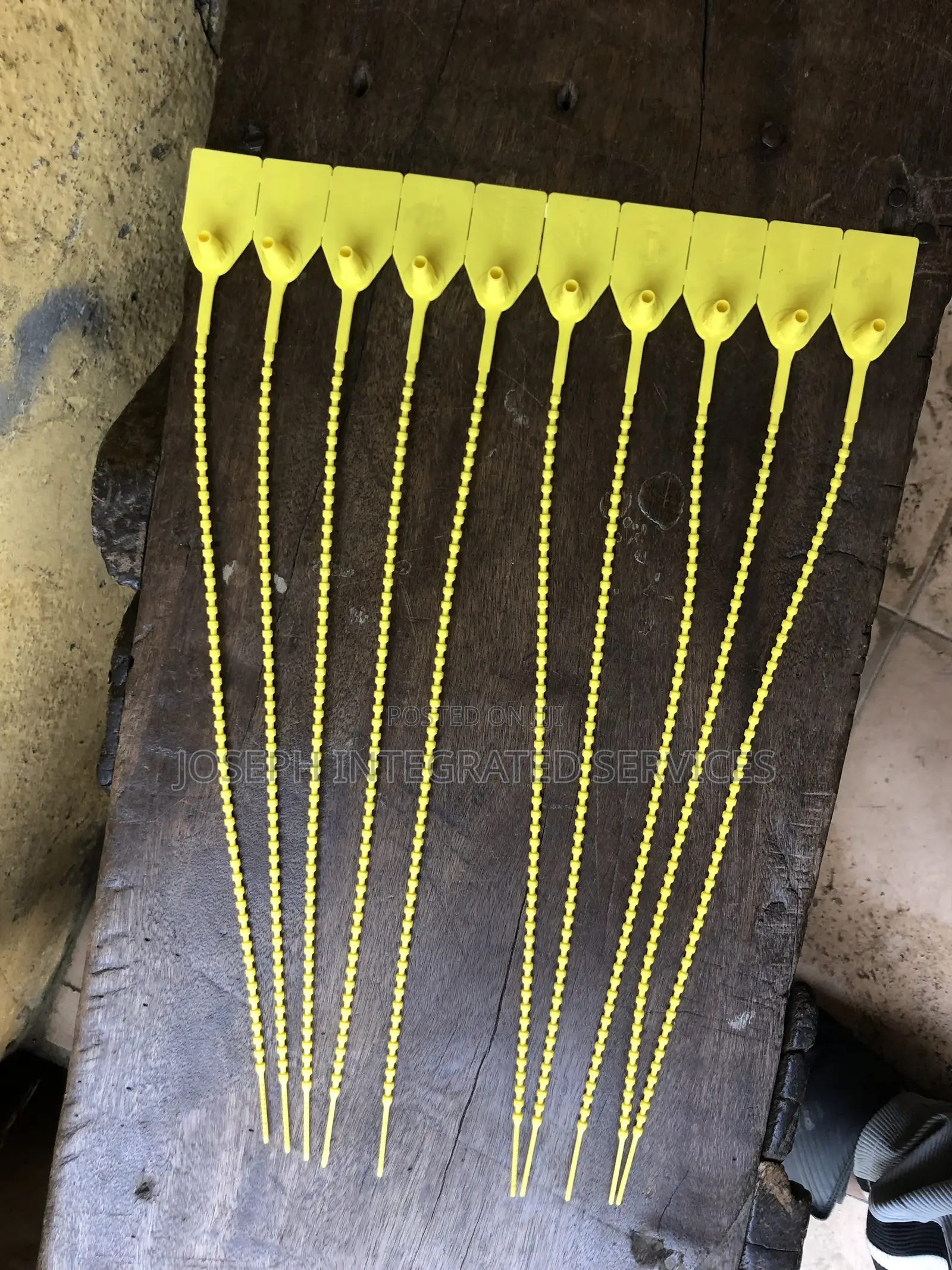 Yellow Security Seals
