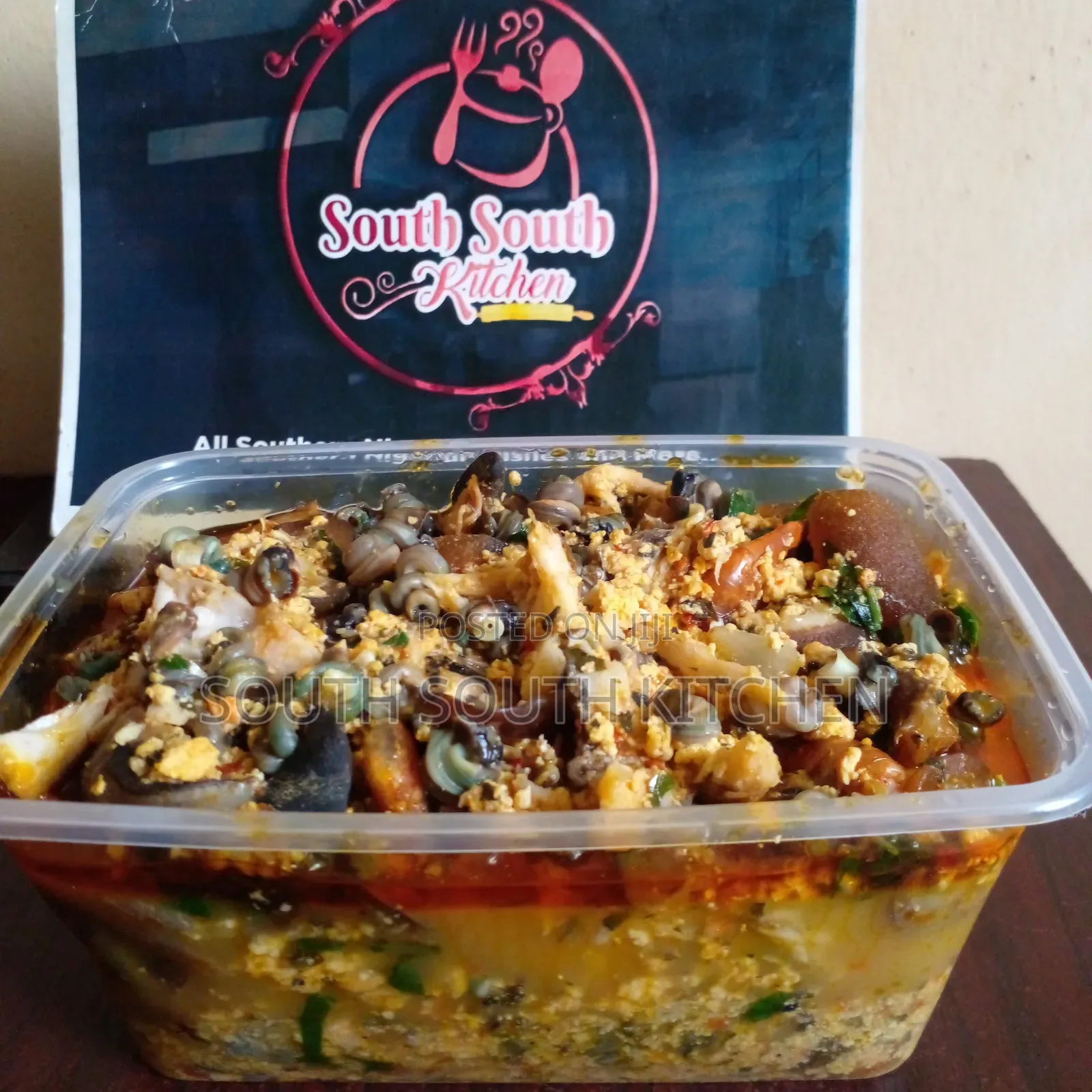 Seafood Egusi Soup 1Ltr