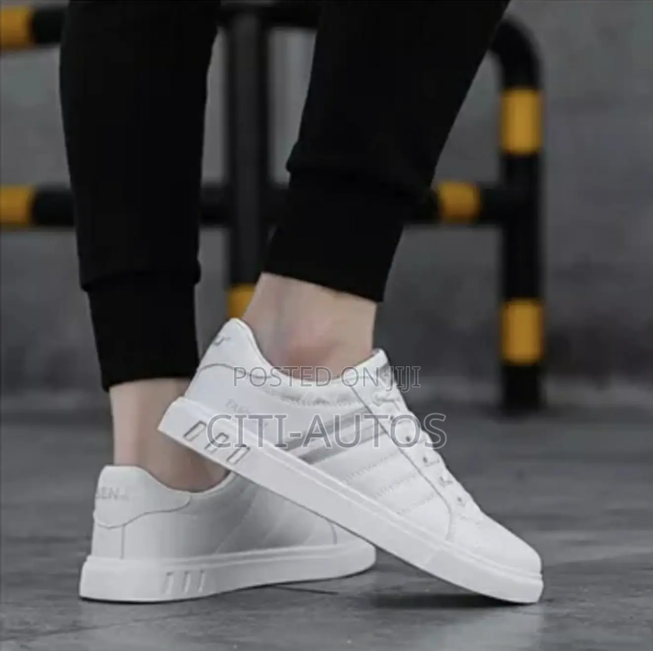 White Leather Sneakers, Super Comfy
