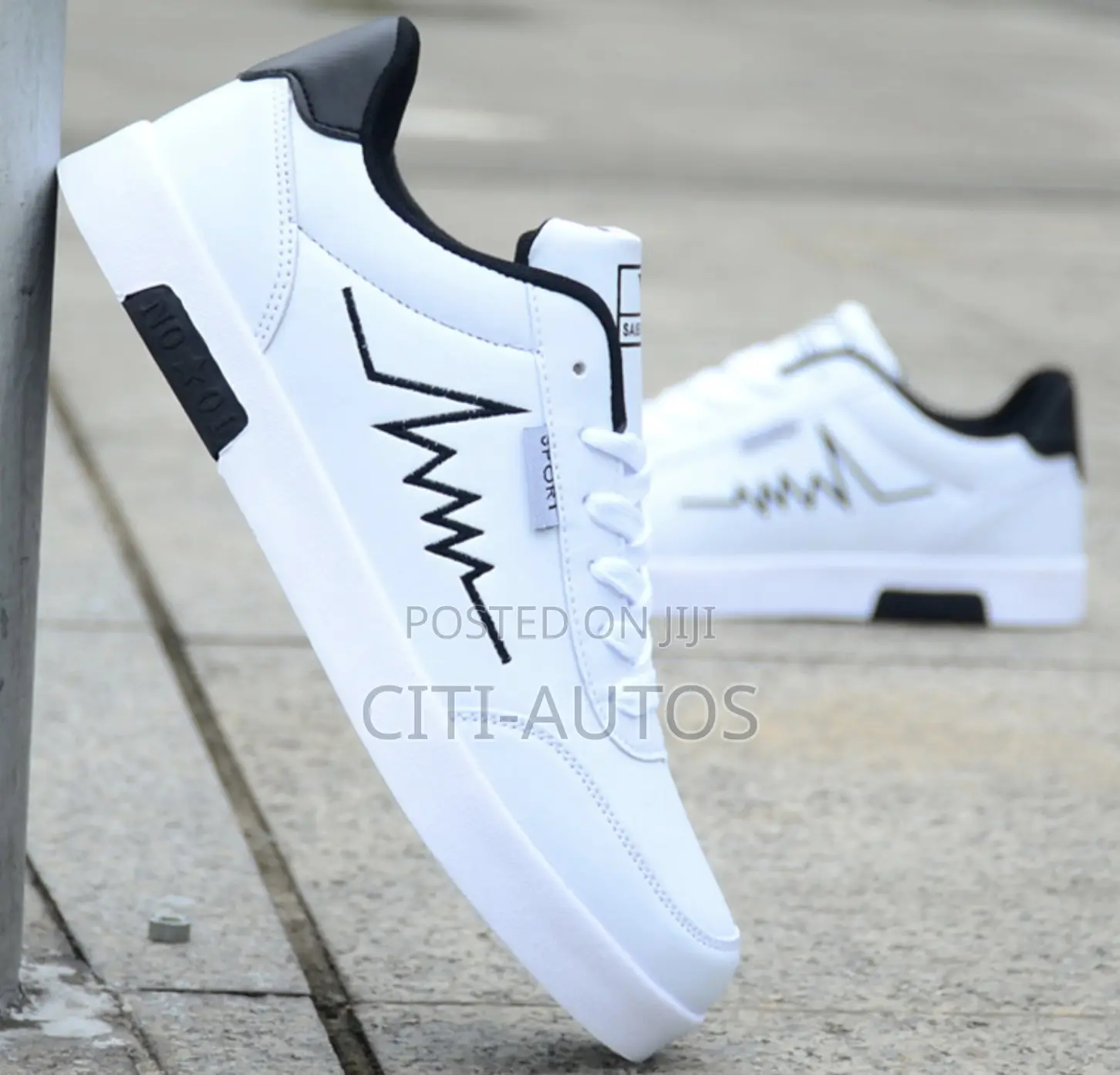 White Leather Sneakers, Super Comfy