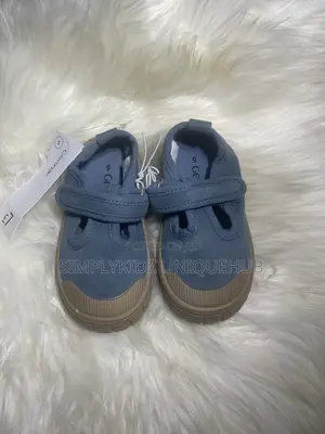 Blue Canvas Shoes