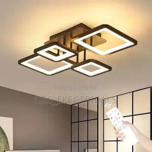 Interlocking Square LED Ceiling Light (Remote Controlled)