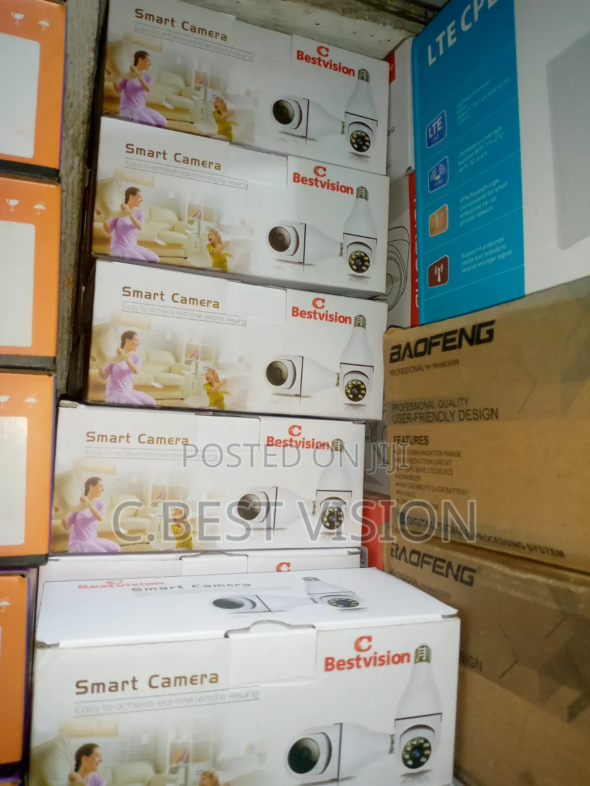 V380 Pro Wifi PTZ Single Lens Bulb Camera