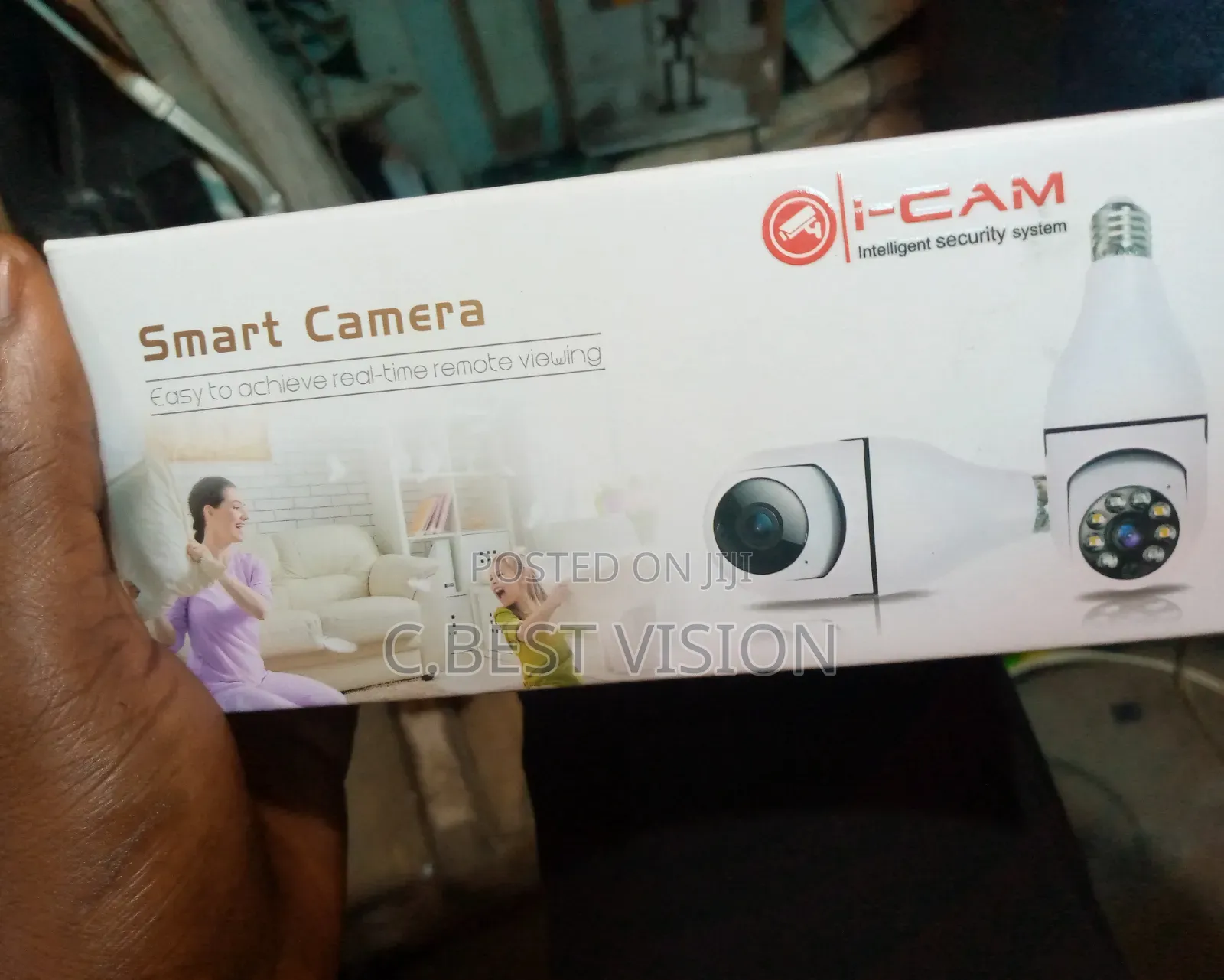 V380 Pro Wifi PTZ Single Lens Bulb Camera