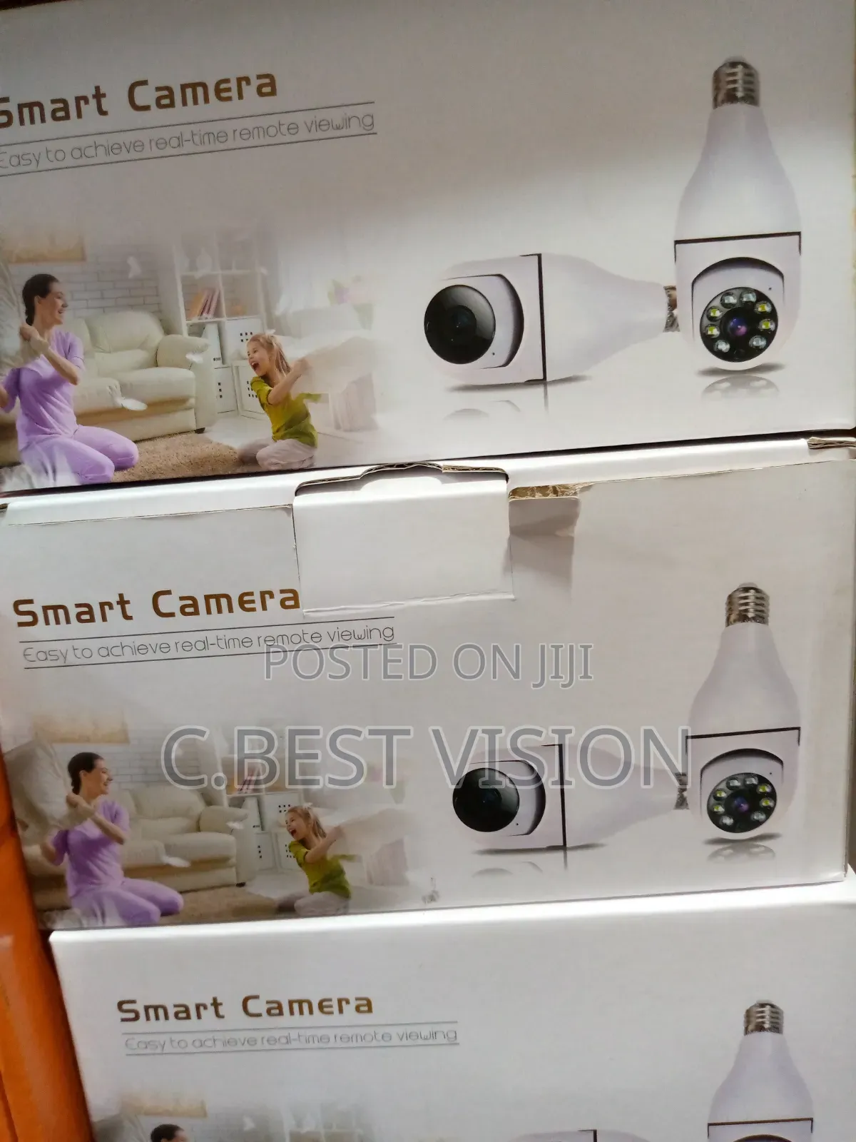 V380 Pro Wifi PTZ Single Lens Bulb Camera