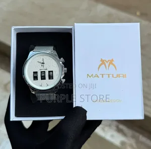 Matturi Net Chain Strap Meter Design Watch