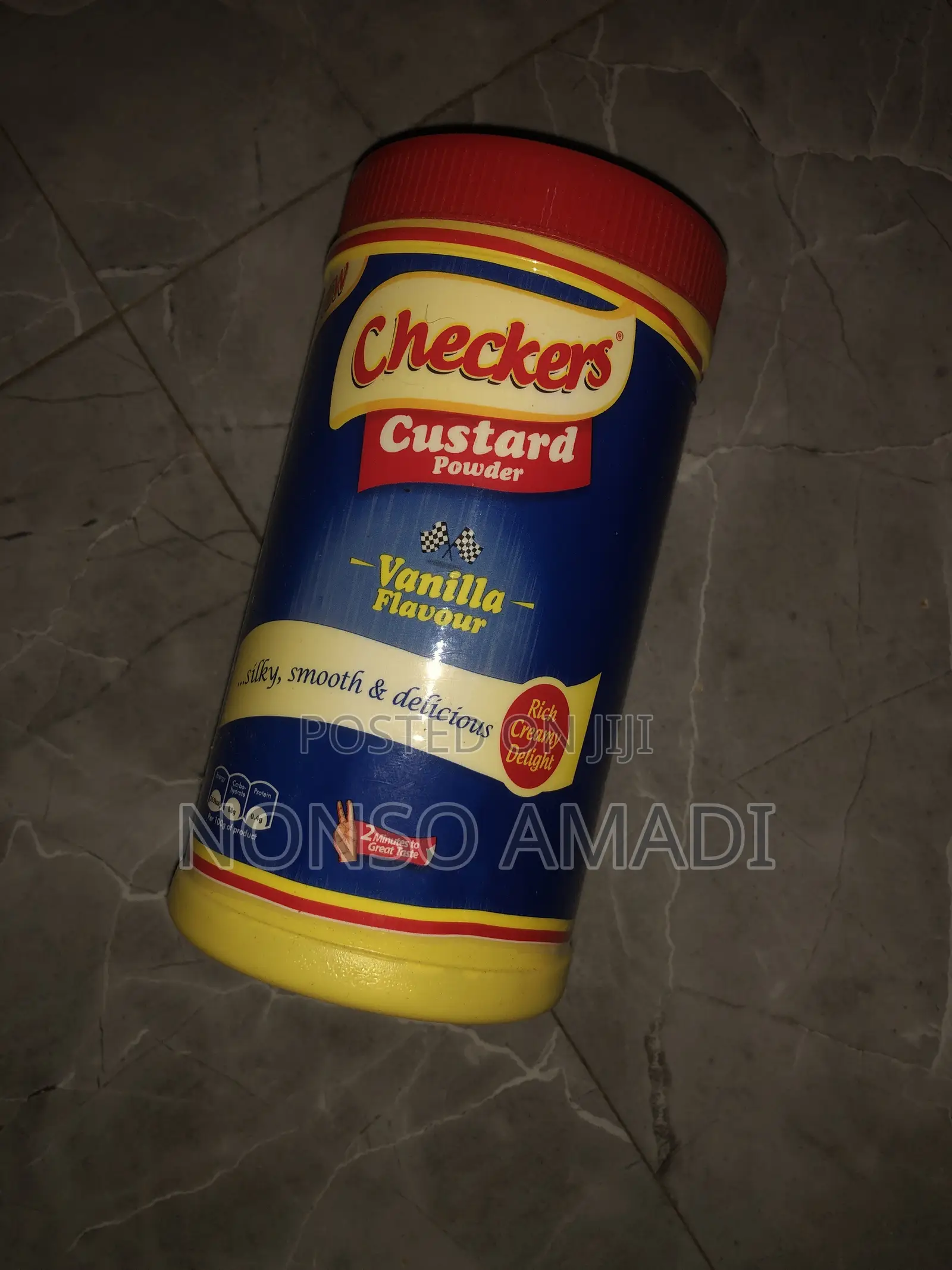 Checkers Custard