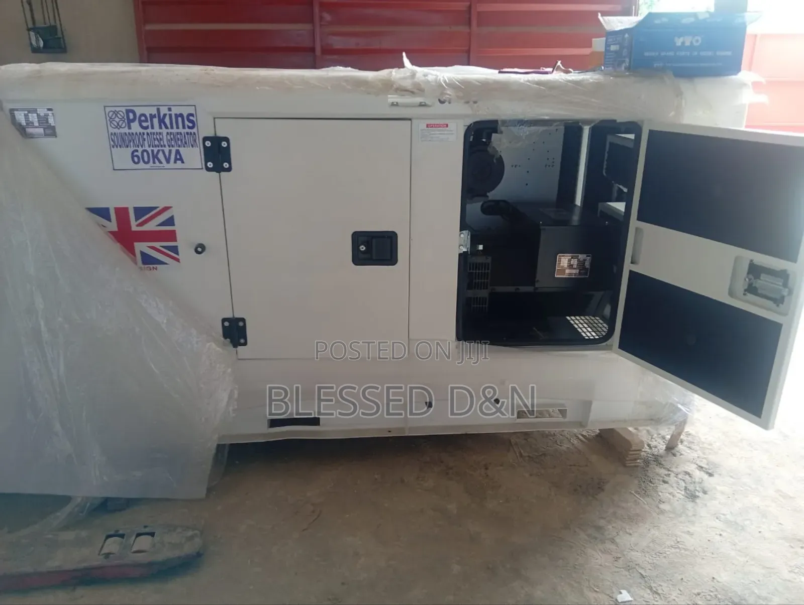 60kva UK Perkins Soundproof Diesel Generator