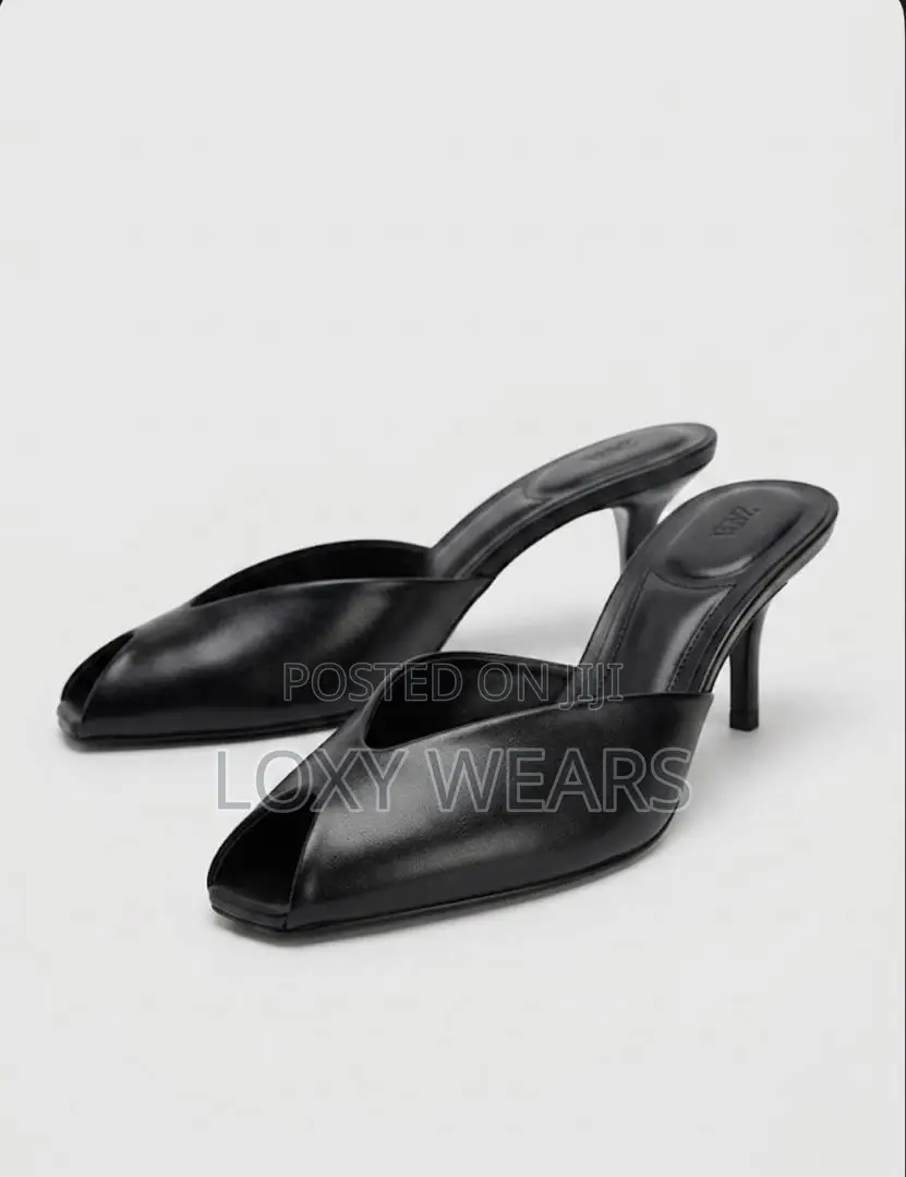 Elegant Open Toe Slippers Shoe