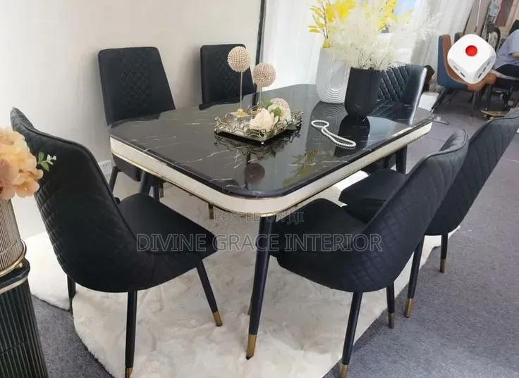 Marble Top 6 Seater Dining