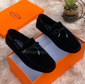 Men's Suede Leather Bow Tie Tod's Shoes | Refined Italian Elegance