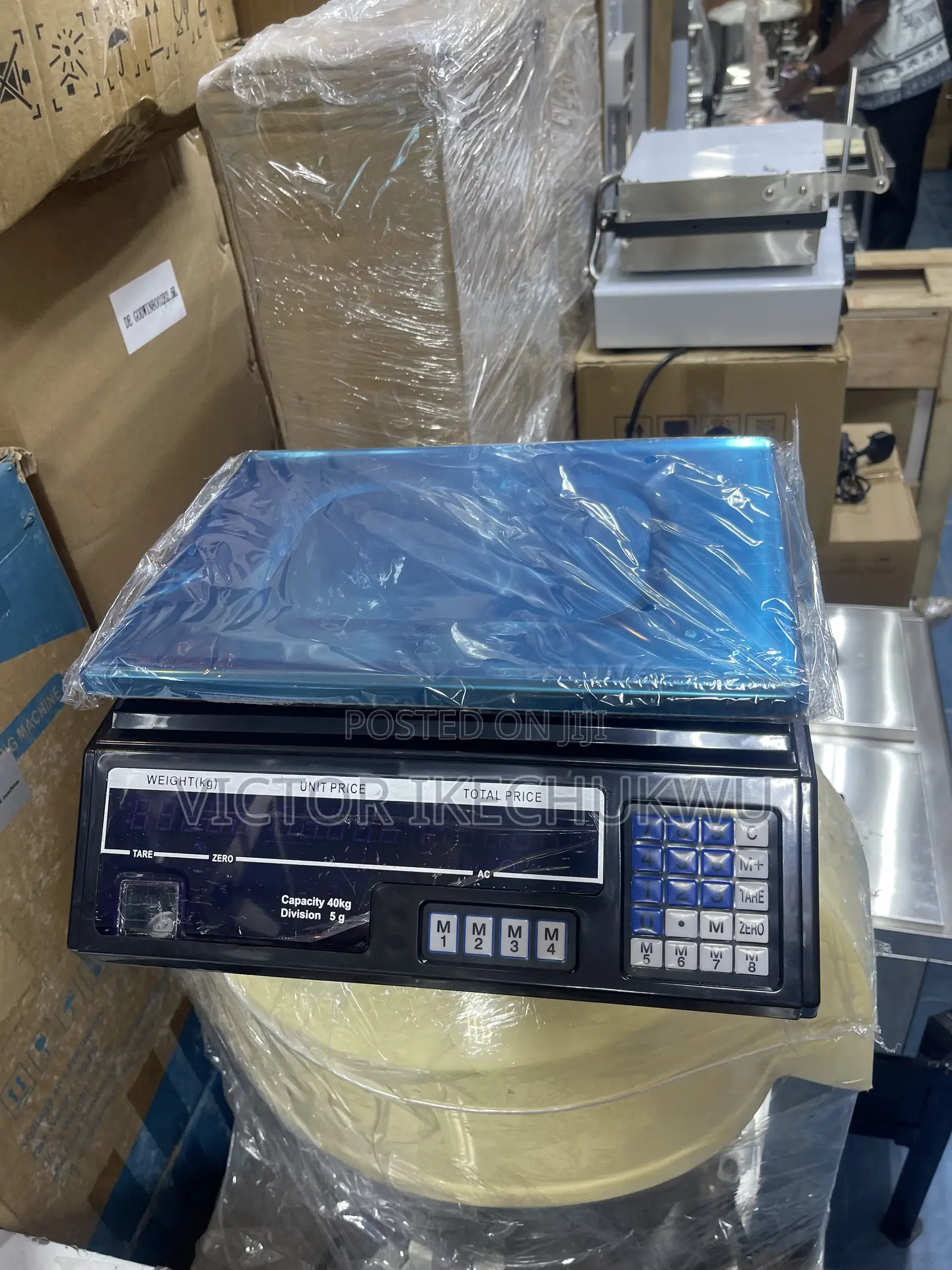 Black Digital Scale Available