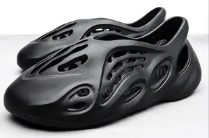 Casual Black Clogs Shoes EVA Lightweight