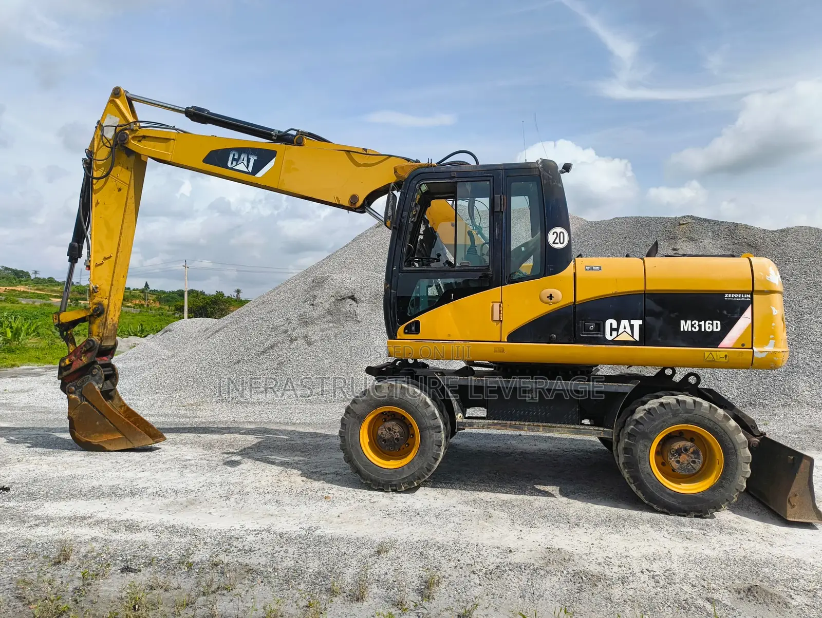 CAT 316D - Wheeled Excavator