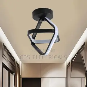 Modern Geometric Flush-Mount LED Ceiling Light – CBS-ELECTRICALS