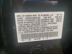 Acura MDX 2015 Black