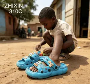 ZHIXIN 310C Cartoon Bunny Kids EVA Platform Slides