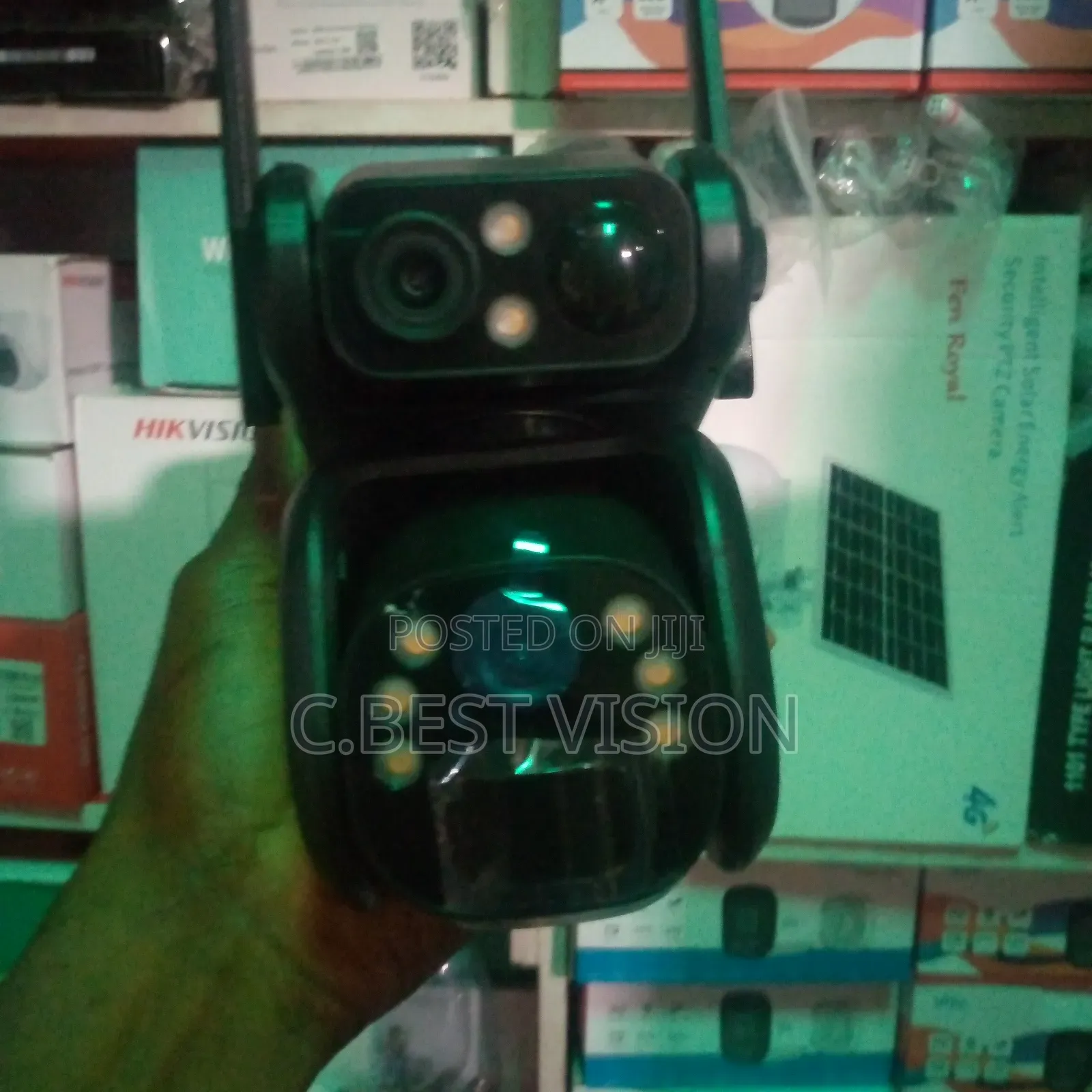 4G Ubox Pos Q2 Low Power Dual Lens Camera.