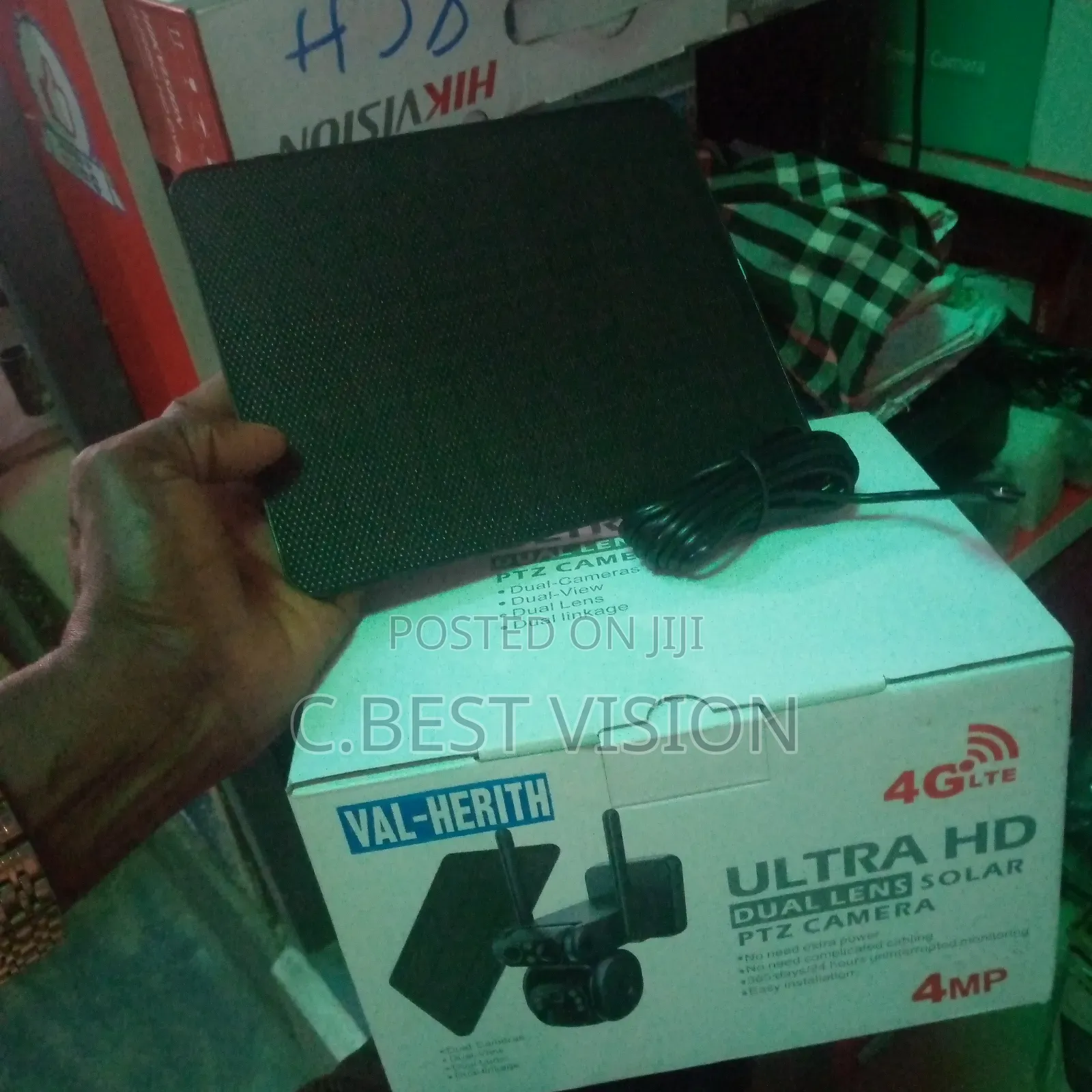 4G Ubox Pos Q2 Low Power Dual Lens Camera.