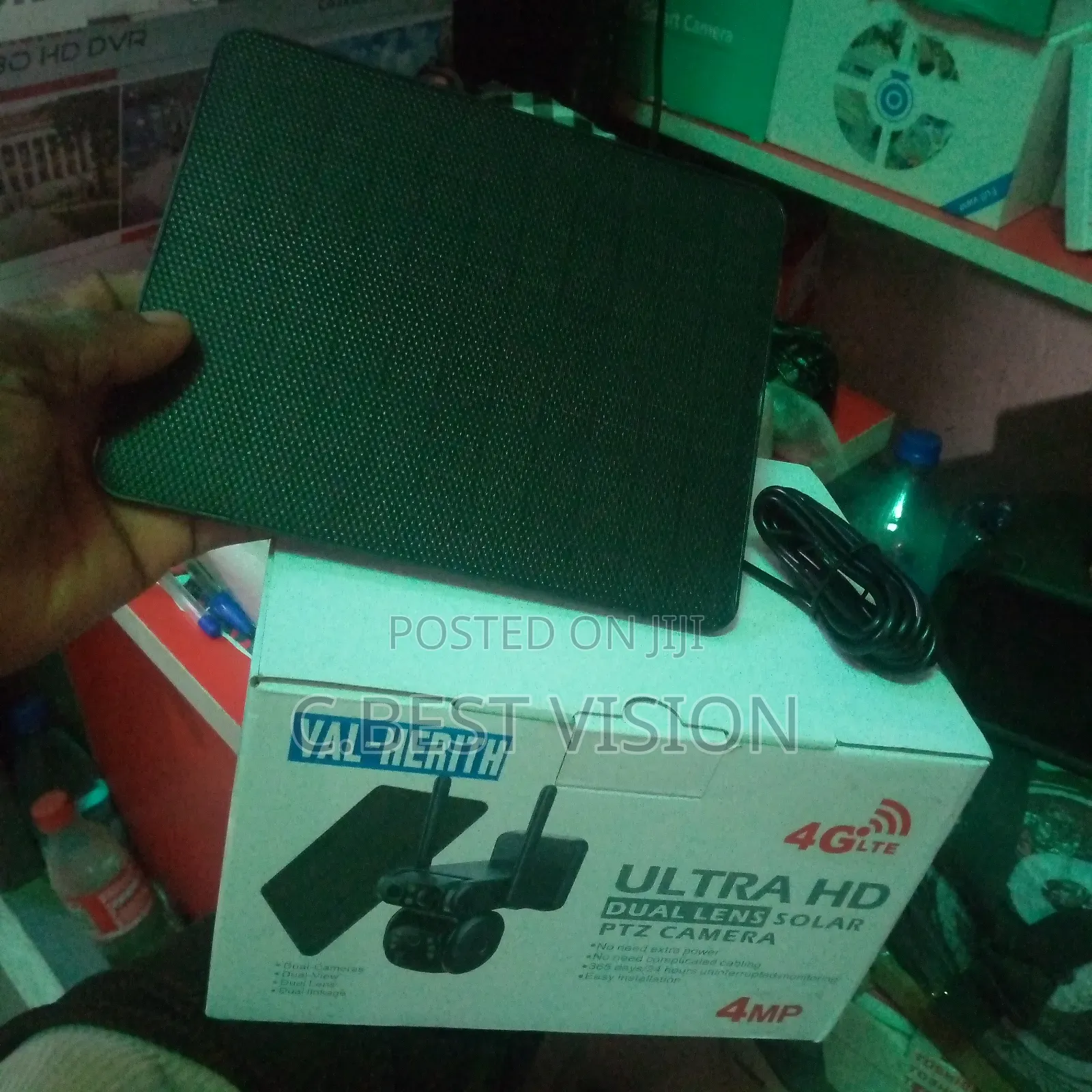 4G Ubox Pos Q2 Low Power Dual Lens Camera.