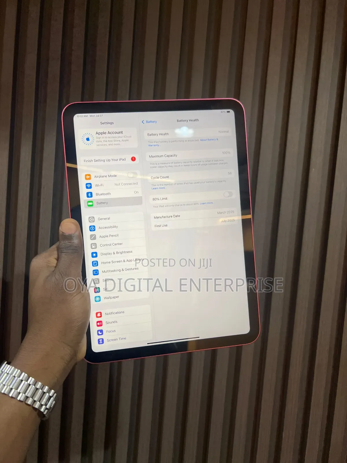 Apple iPad (2025) 128 GB Pink