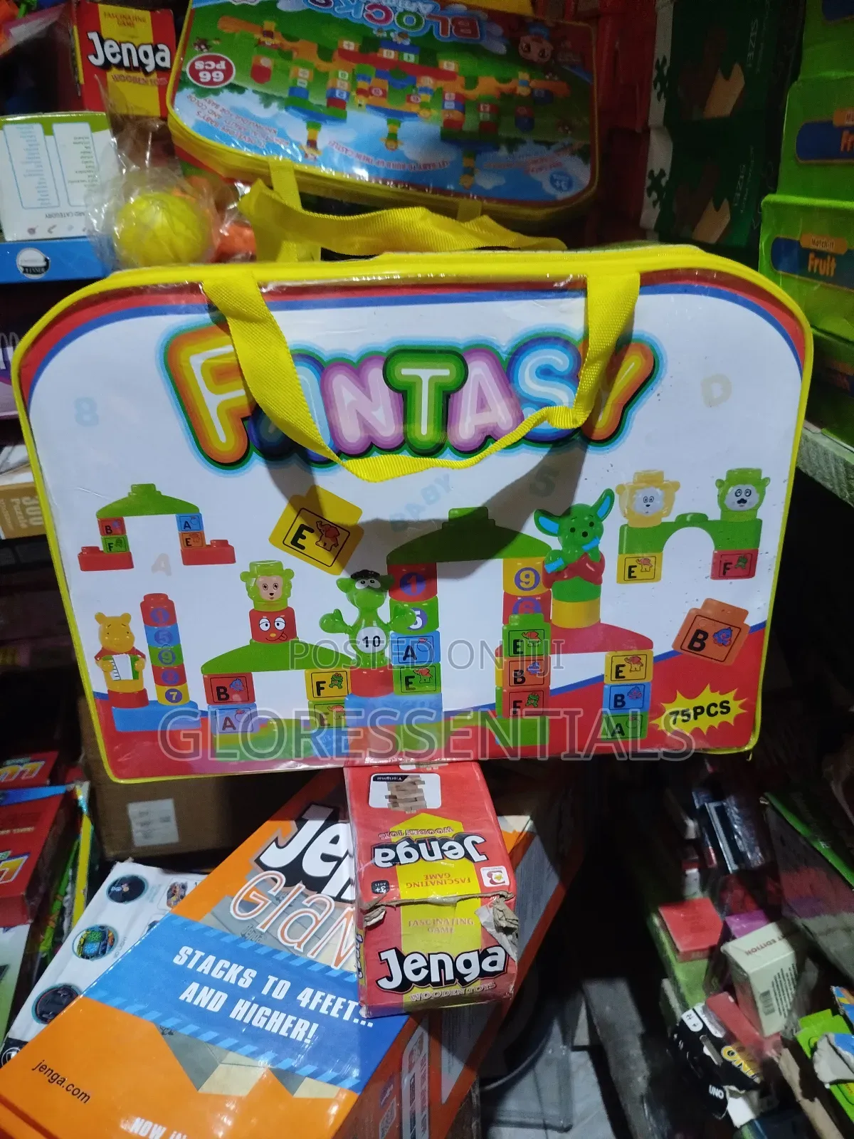 75pcs Fantasy Building Blocks Intelligence Blocks
