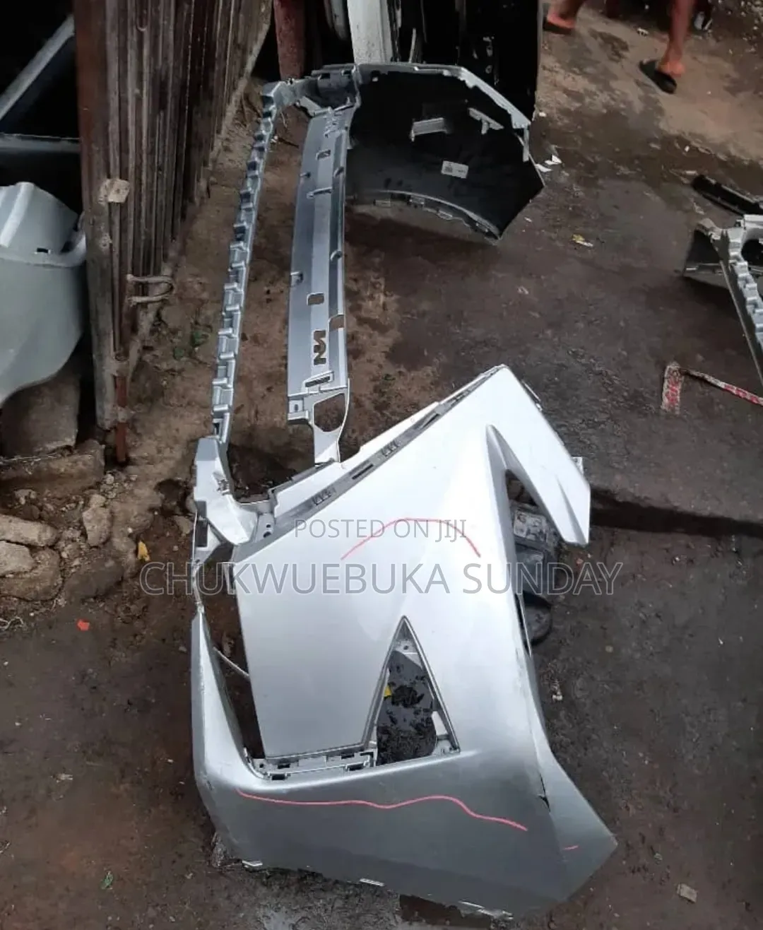 Empty Bumper Rx350 2018 Model