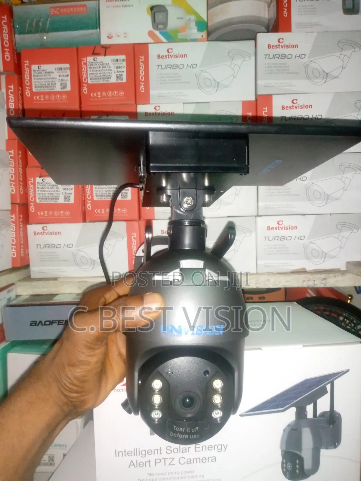 Ubox Security Surveillance 4G PTZ Single Lens Camera.
