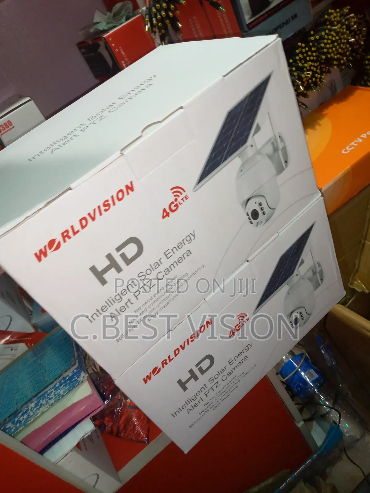 Ubox Security Surveillance 4G PTZ Single Lens Camera.