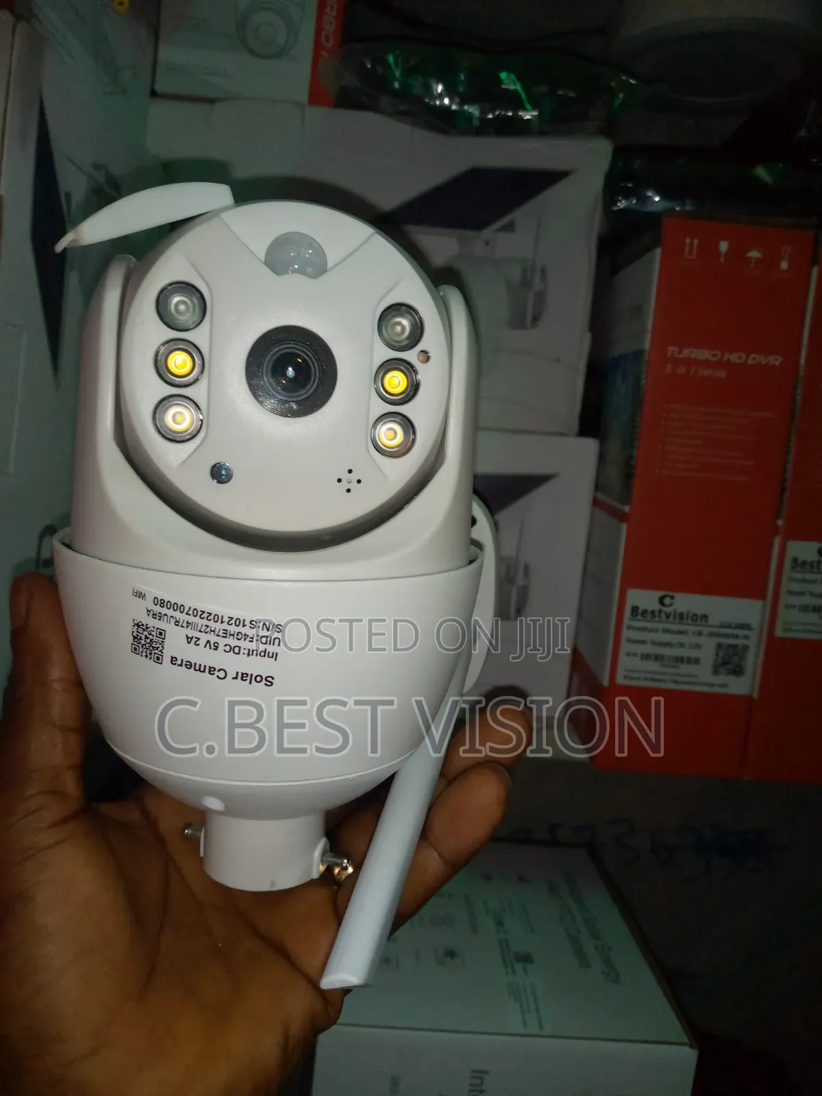 Ubox Security Surveillance 4G PTZ Single Lens Camera.