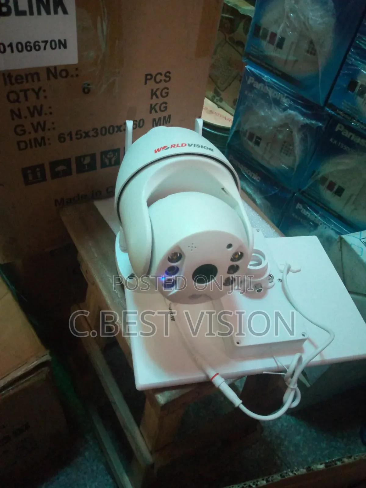 Ubox Security Surveillance 4G PTZ Single Lens Camera.