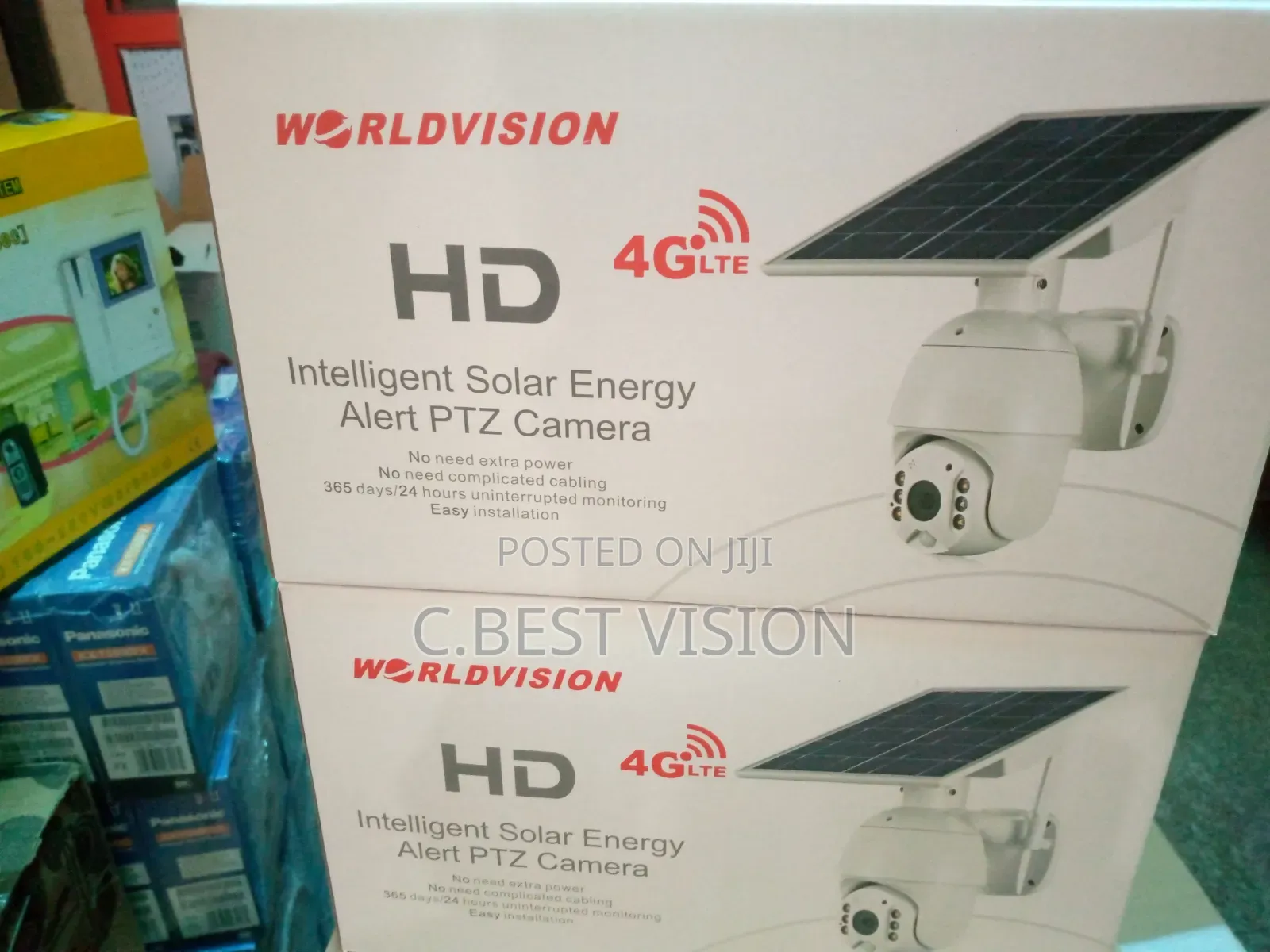Ubox Security Surveillance 4G PTZ Single Lens Camera.