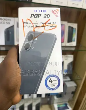 New Tecno Pop 20 128 GB Black
