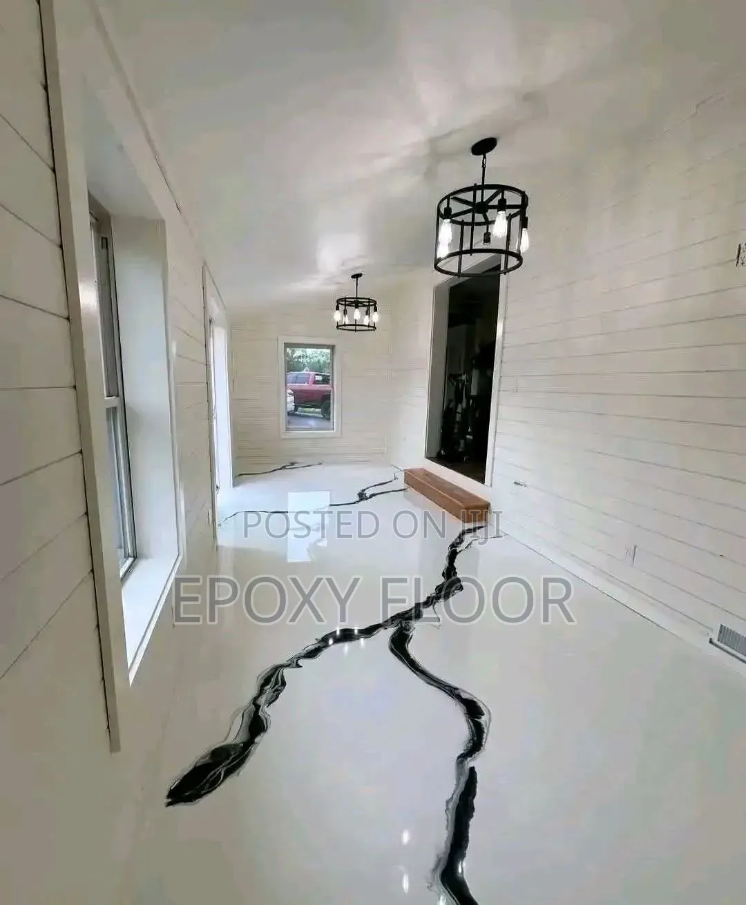 Epoxy Floor Metallic 3D