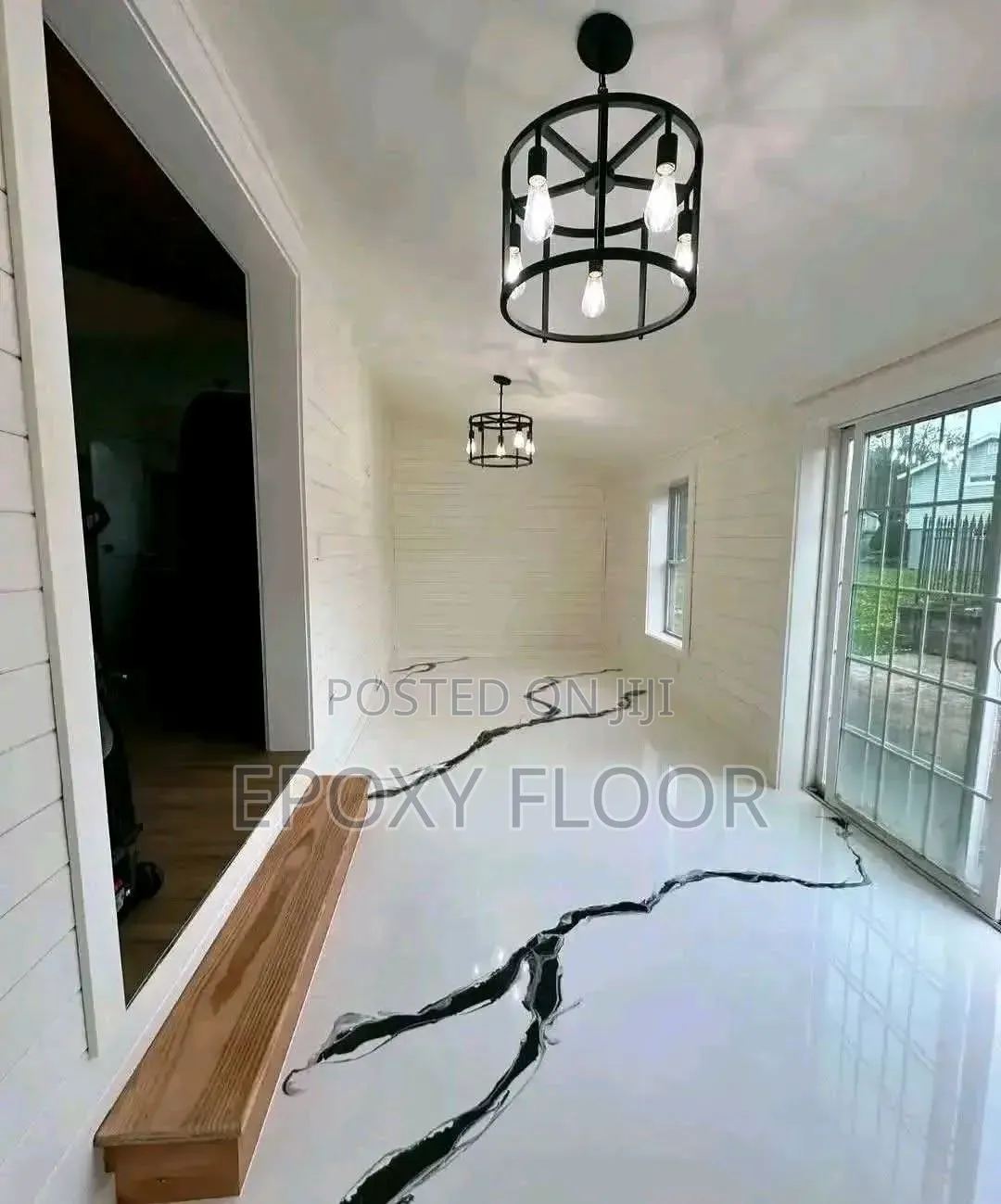 Epoxy Floor Metallic 3D