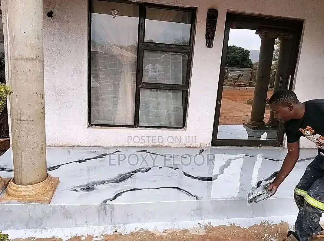 Epoxy Floor Metallic 3D
