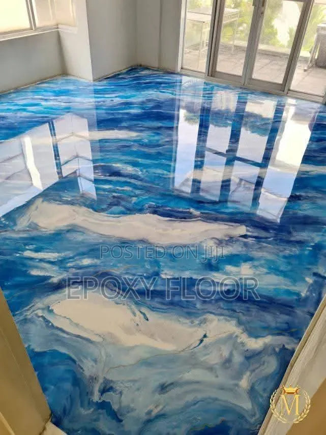 Epoxy Floor Metallic 3D