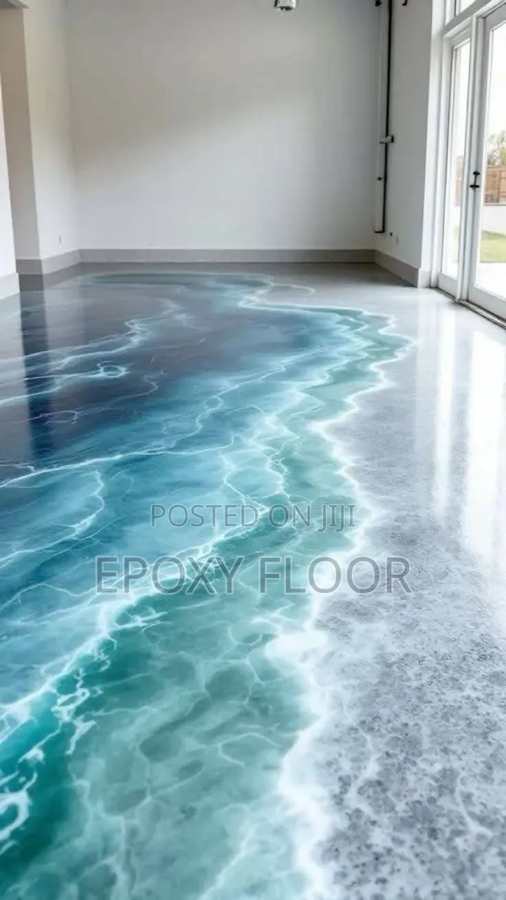 Epoxy Floor Metallic 3D