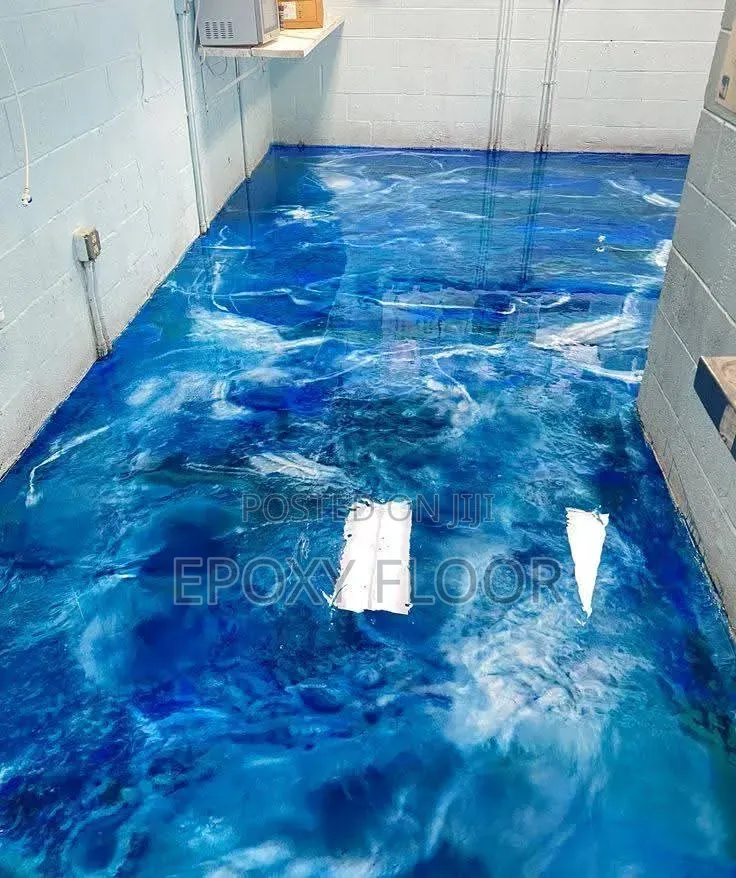 Epoxy Floor Metallic 3D