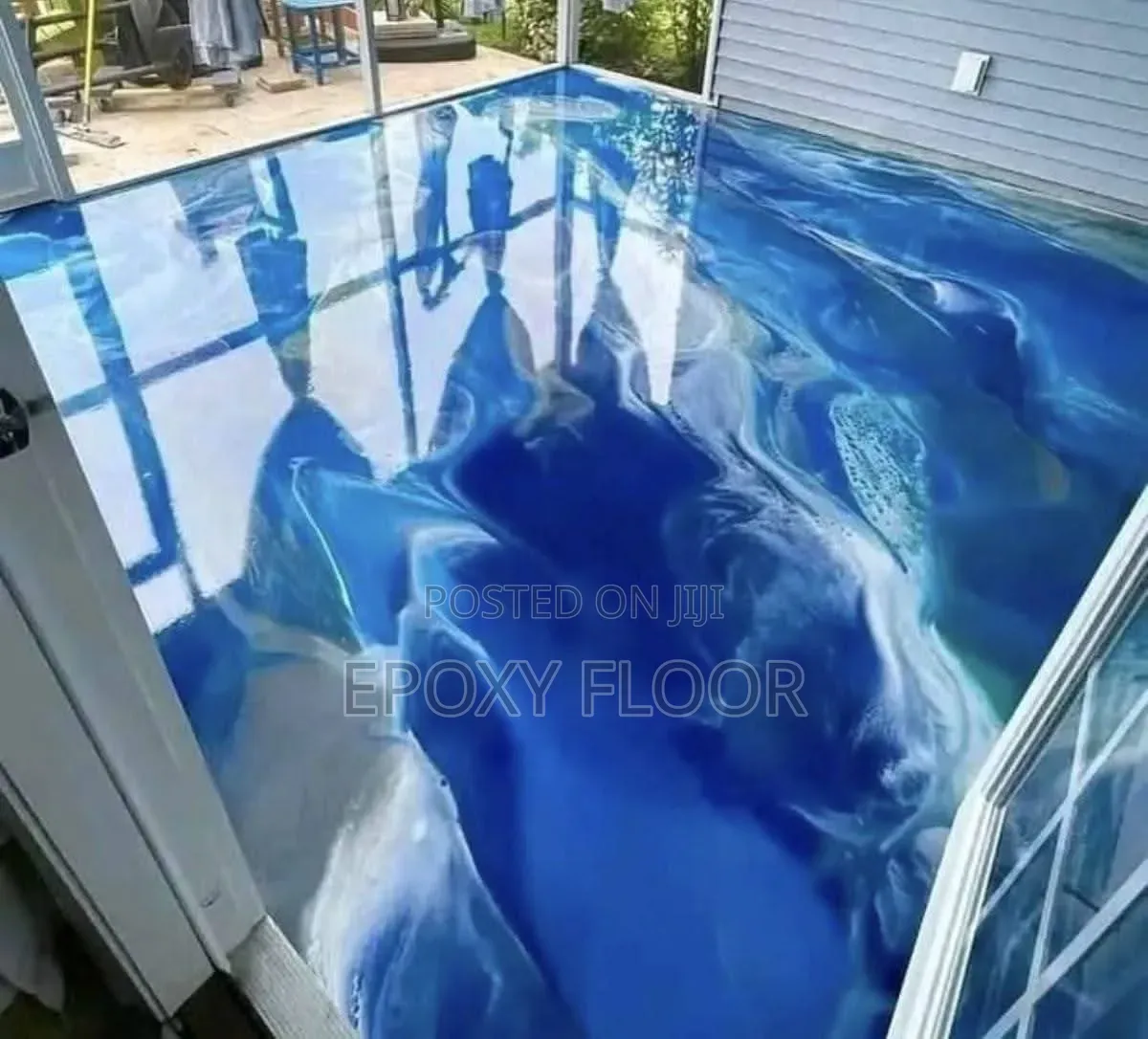 Epoxy Floor Metallic 3D