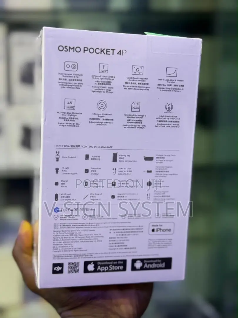 Osmo Pocket 4P Vlog Combo