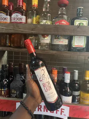 Rich Lady Sweet Red Wine - 75cl X 12 Bottles